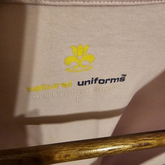 Ladies natural uniform top - Picture 3 of 4